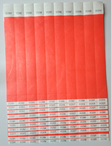 Wristbands tyvek 100 sun - x,