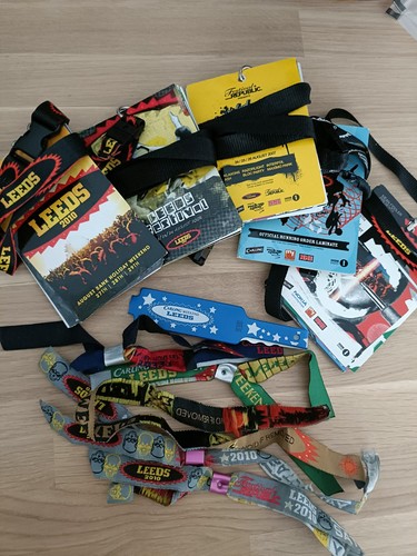 Leeds festival memorabilia - leeds,