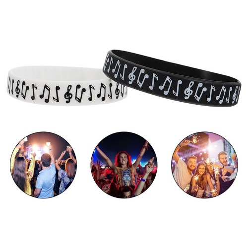 10pcs silicone wristbands - silicone,