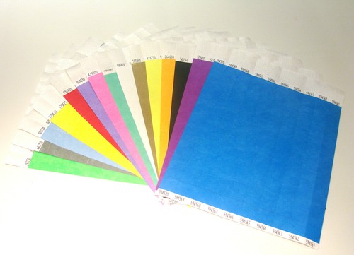 Plain coloured tyvek paper - coloured,
