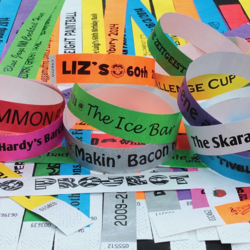 Printed party 19mm tyvek - party,