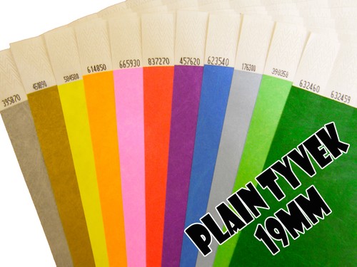 1000 plain paper - (19mm), paper/tyvek