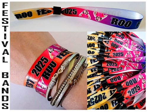 Custom wristbands fully - custom,