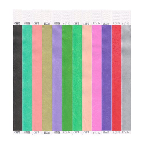 100 tyvek wristbands - 100,