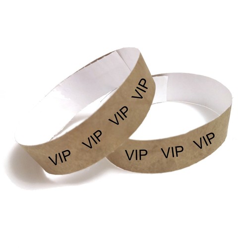Vip paper wristbands - vip,