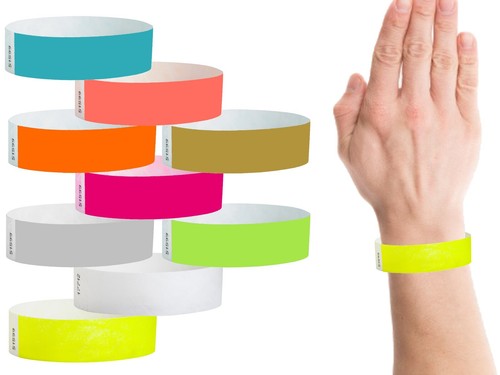 Wristbands plain paper - plain, wrist