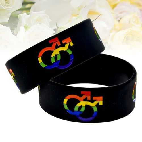 Pcs silicone wristbands - 2,