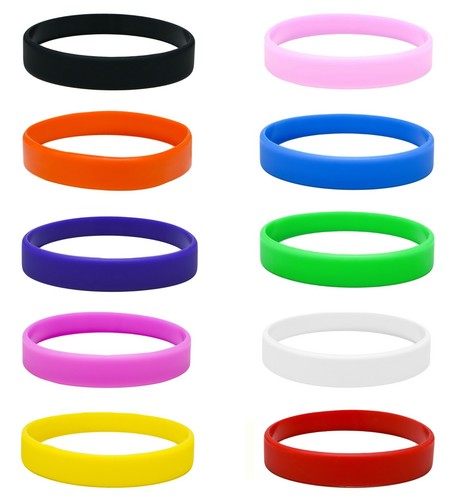 Silicone wristbands adult - wristbands,