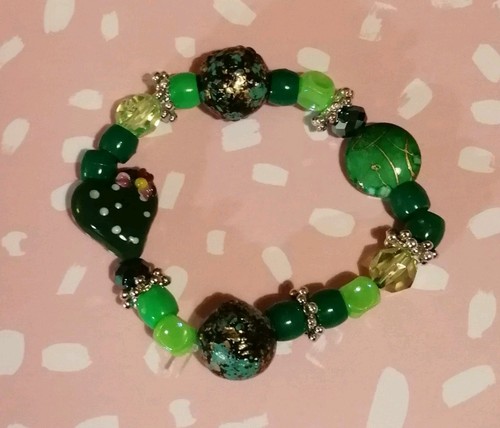 Festive green mixed shapes - festive,