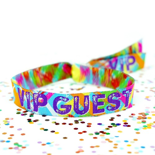 Vip guest festival wristbands - guest,
